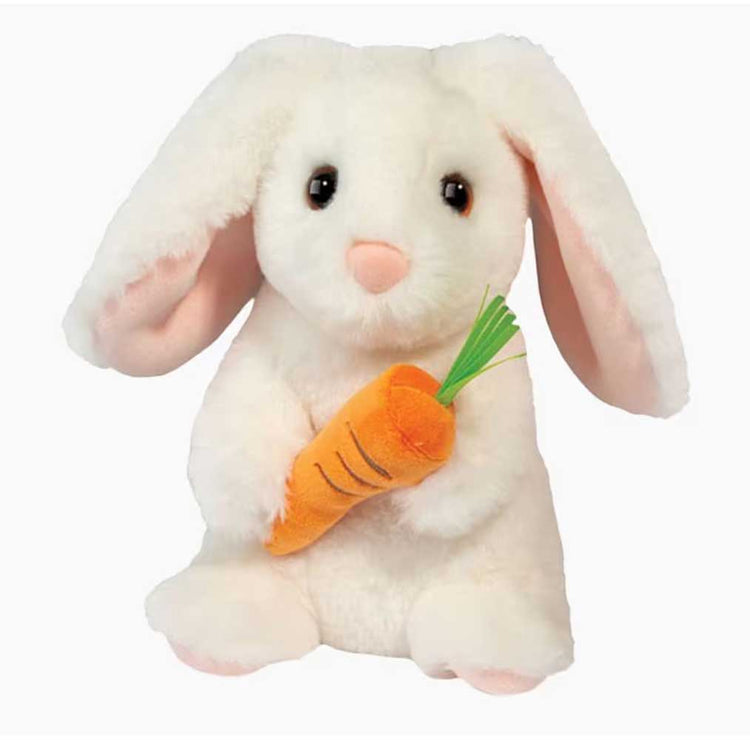 Douglas Zen Bunny with Carrot Plush Toy - Small