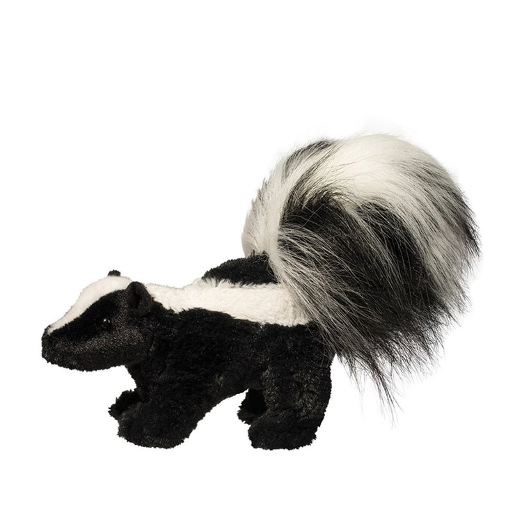 Douglas Striper Skunk Plush #4117 Stuffed Animal 8"