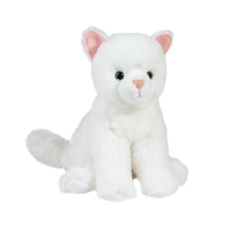 Douglas Winnie Soft White Cat Plush #15052 Stuffed Animal Toy