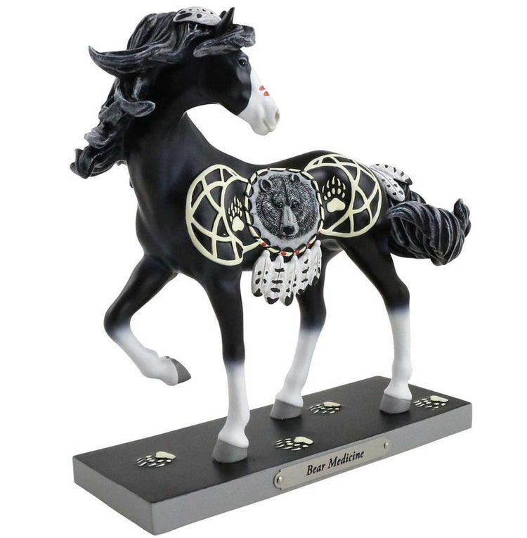 Trail of Painted Ponies Bear Medicine, Figurine, 7.25in H