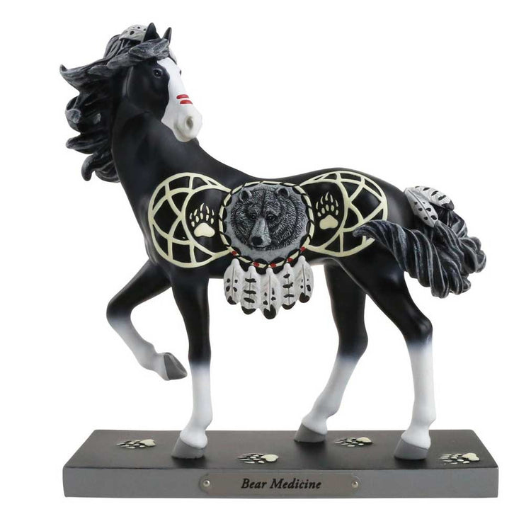 Trail of Painted Ponies Bear Medicine, Figurine, 7.25in H