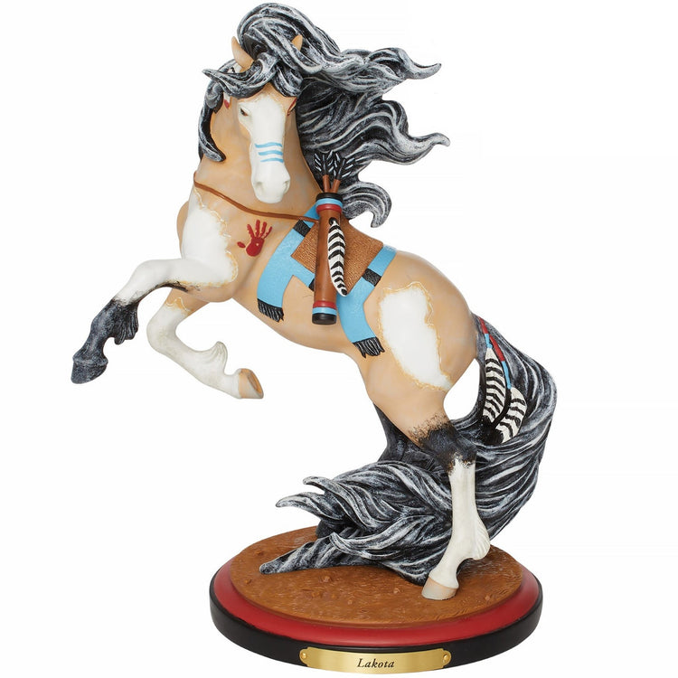 Trail of Painted Ponies Lakota Horse Figurine 10.5 in H
