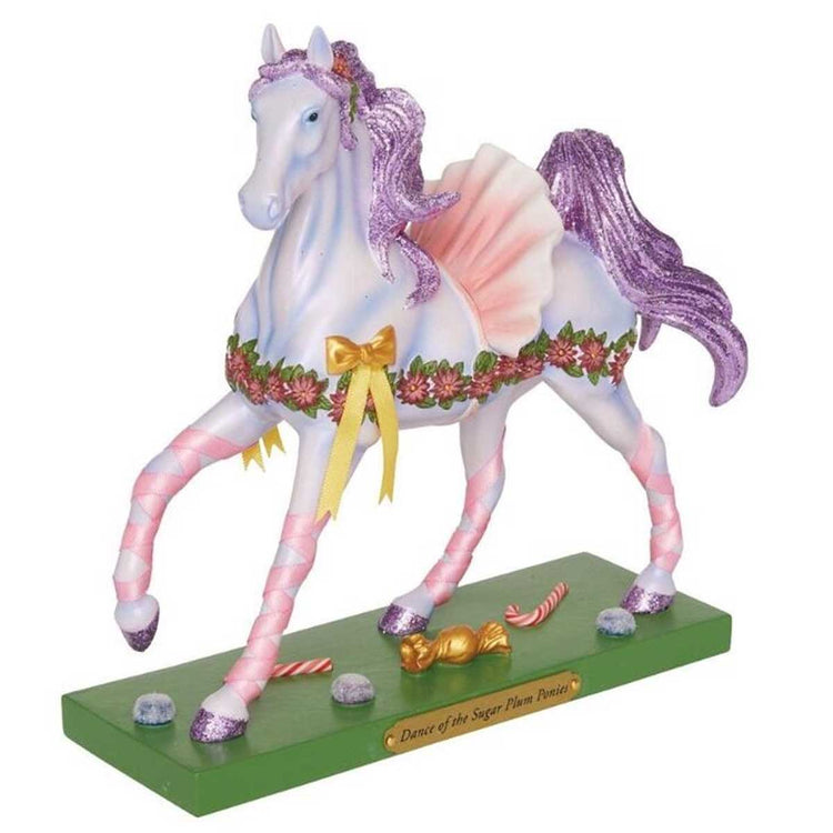 Trail of Painted Ponies Dance of the Sugar Plum Christmas Horse Figurine 7in H
