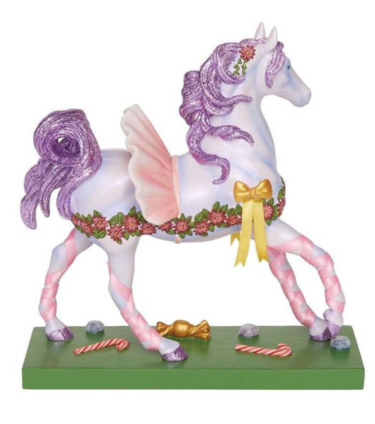Trail of Painted Ponies Dance of the Sugar Plum Christmas Horse Figurine 7in H