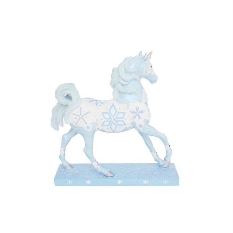 Trail of Painted Ponies Christmas Snow Princess Horse Figurine 7.5in H