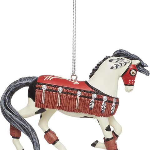 Enesco The Trail of Painted Ponies Pride of The Red Nations Hanging Ornament
