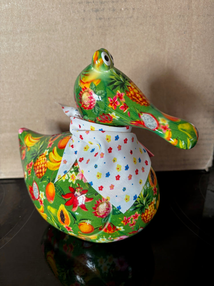 Pomme-Pidou - Money Bank - Anna the Duck - Green
