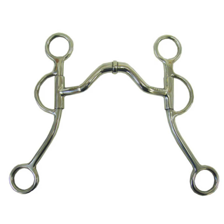 Robart Pinchless Jointed Horse Bit Long Shank Medium Port