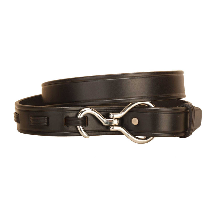 Tory Leather Brass Hoof Pick Buckle Leather Belt