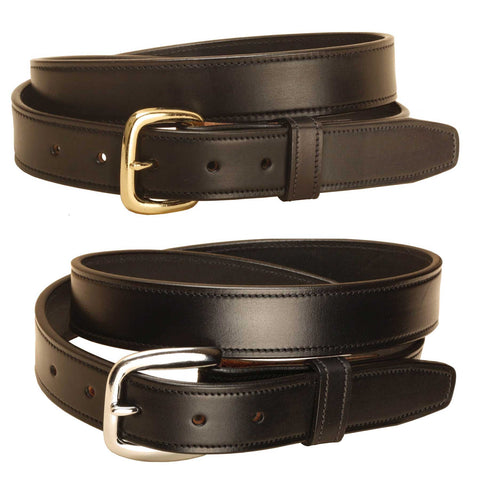 Tory Leather 1-1/4” Stitched Leather Belt