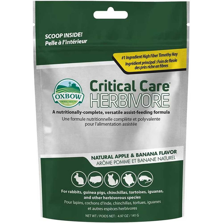 Oxbow Critical Care Herbivore Apple-Banana (141g)
