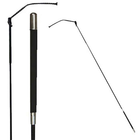 Gaited Whip with Black Handle and Replaceable Lash  - 36