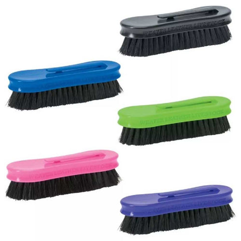 Weaver Leather Small Pig Face Brush with Plastic Handle with Pocket clip