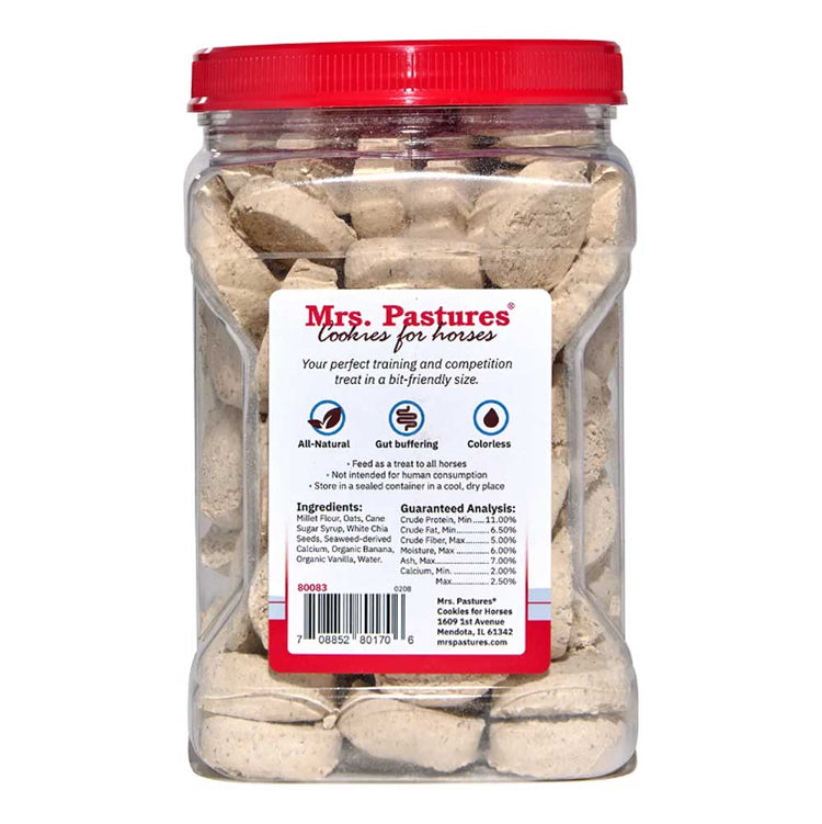 Mrs. Pastures Ring Ready Horse Treat Jar