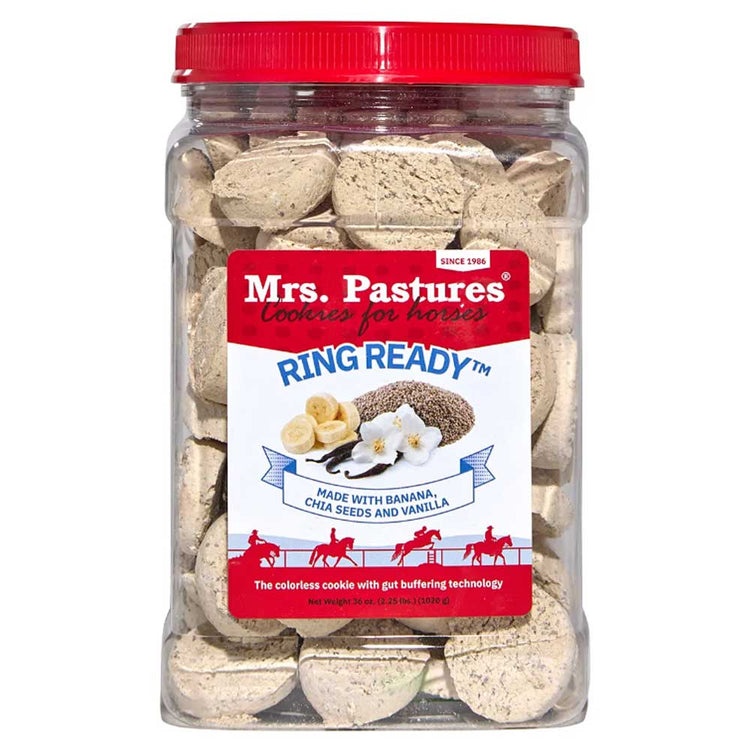 Mrs. Pastures Ring Ready Horse Treat Jar