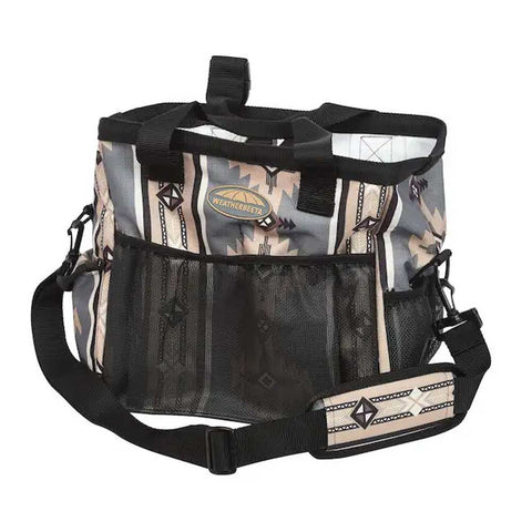 Weatherbeeta Grooming Tote Bag with Shoulder Strap - Grey Western Print
