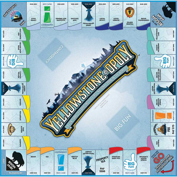 Late For The Sky Yellowstone-Opoly