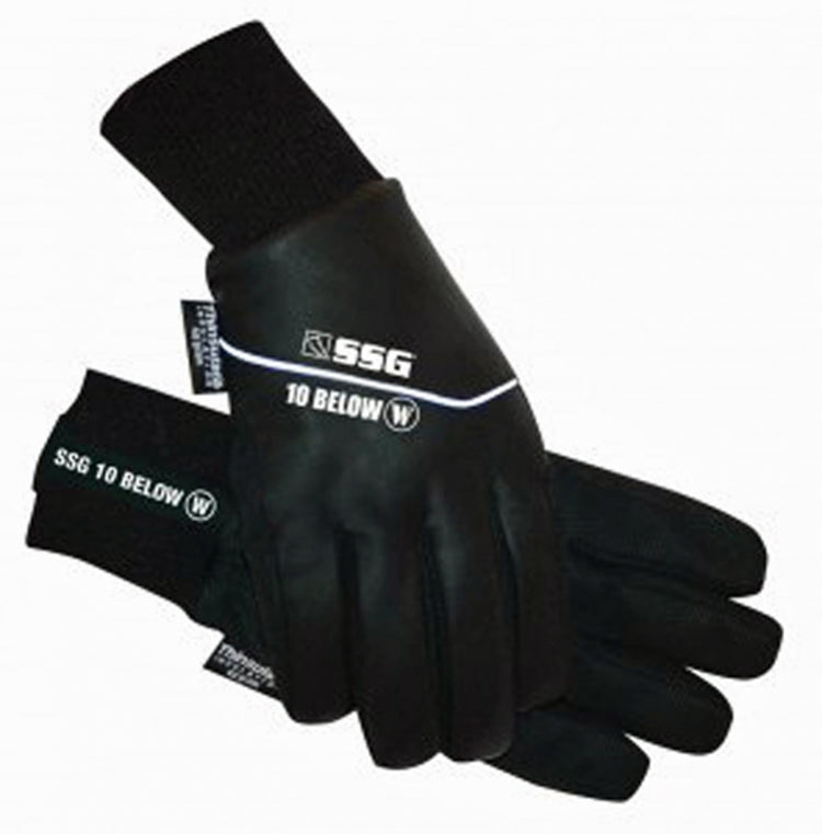 SSG 10 Below Waterproof Winter Gloves - Touch Screen Friendly - Black