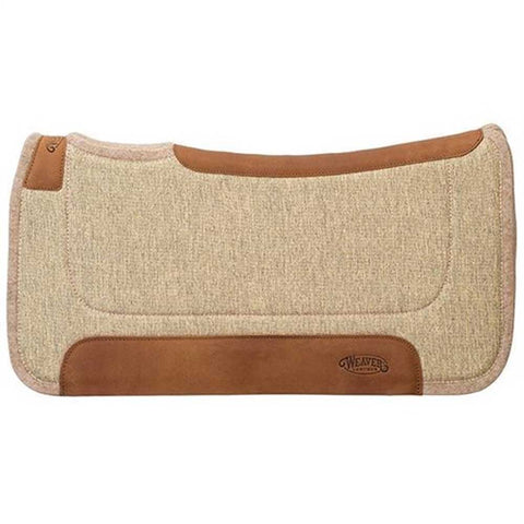 Weaver Leather Contoured Jute Wool Blend Felt Saddle Pad 30 X 30