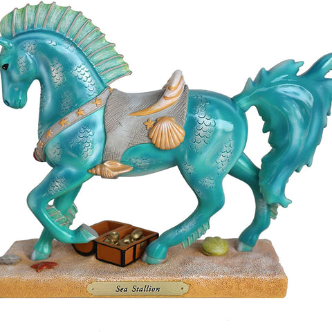 Painted Ponies Sea Stallion Figurine
