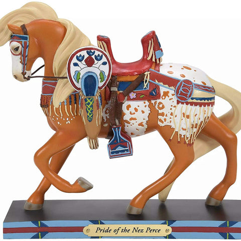 Painted Ponies Pride of the Nez Perce Horse Figurine