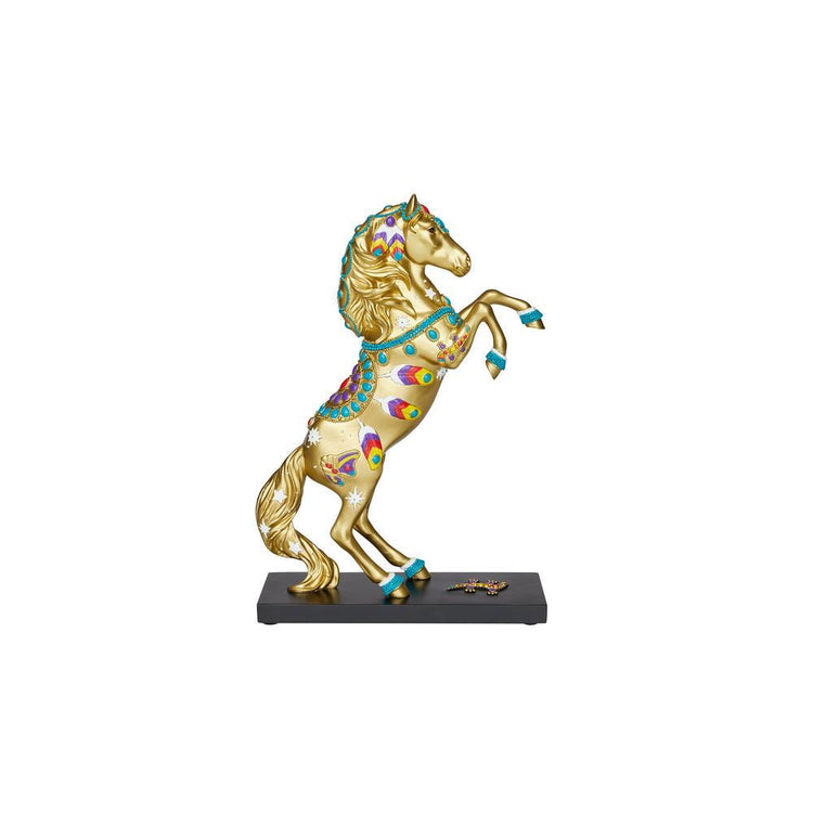 Painted Ponies Golden Jewel Horse Figurine