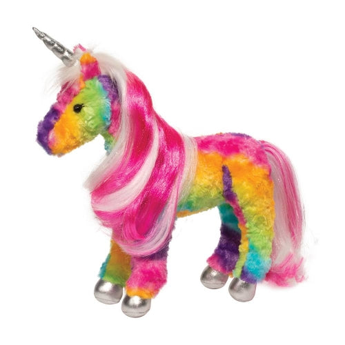 Douglas Joy Rainbow Princess Unicorn Plush