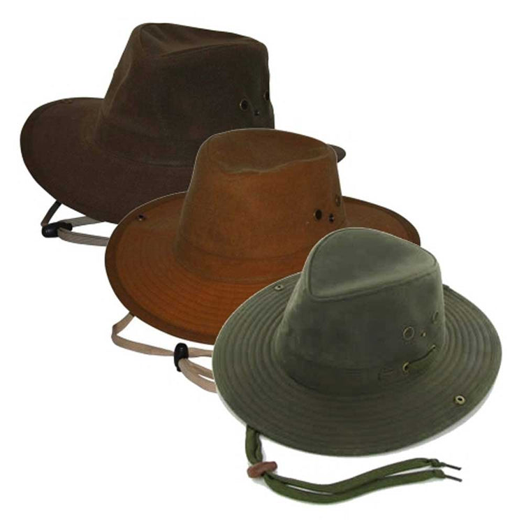 Outback Trading Co. River Guide Oilskin Hat