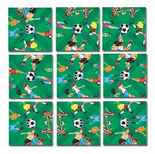 Soccer Scramble Squares 9 Piece Puzzle