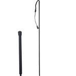 Stockyard Whip 5ft with Rubber Grip Handle and 6" Drop