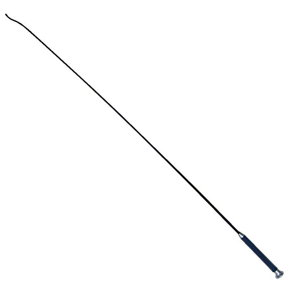 SnowBee Gel Handle Dressage Whip - Black  39"