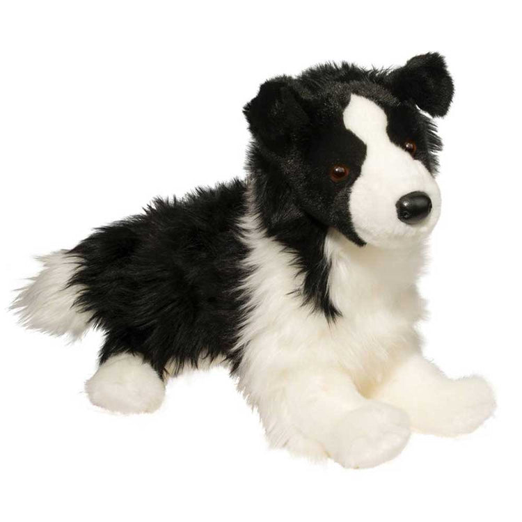 douglas Chase Border Collie Plush 16" Long