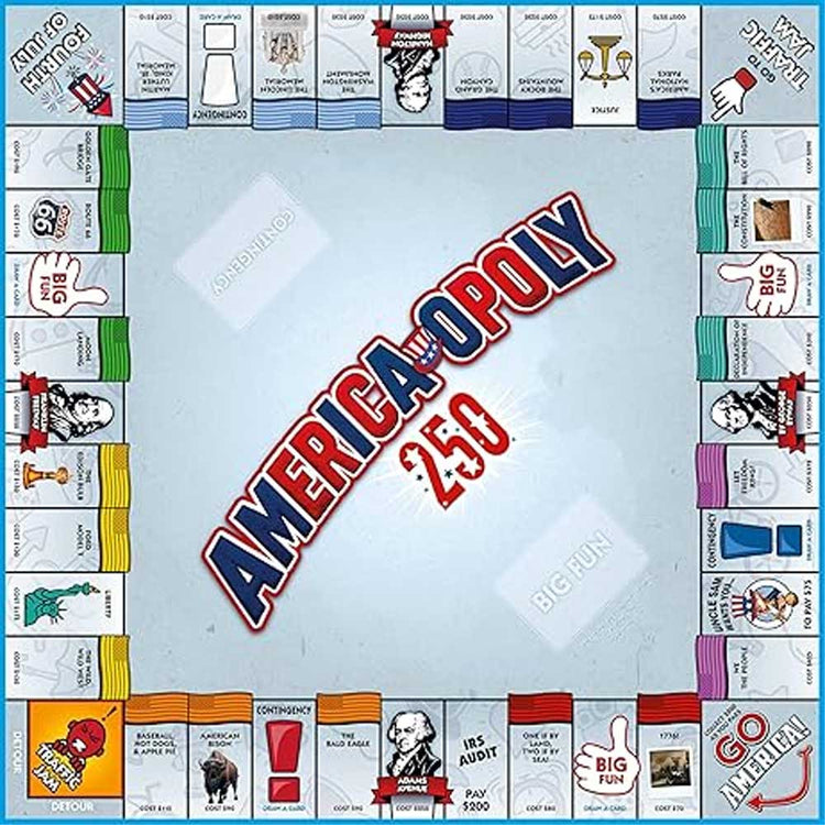Late For The Sky 250 America-Opoly