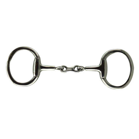 Robart Pinchless French Link Eggbutt Snaffle Bit 260024 5 in.
