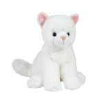 Douglas Winnie Soft White Cat Plush #15052 Stuffed Animal Toy