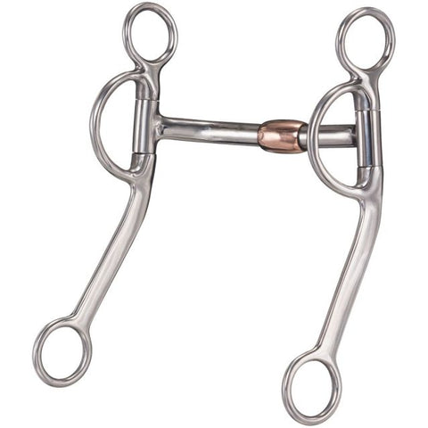 Tough 1 Premium Comfort Gaited Stainless Steel Horse Shank Bit