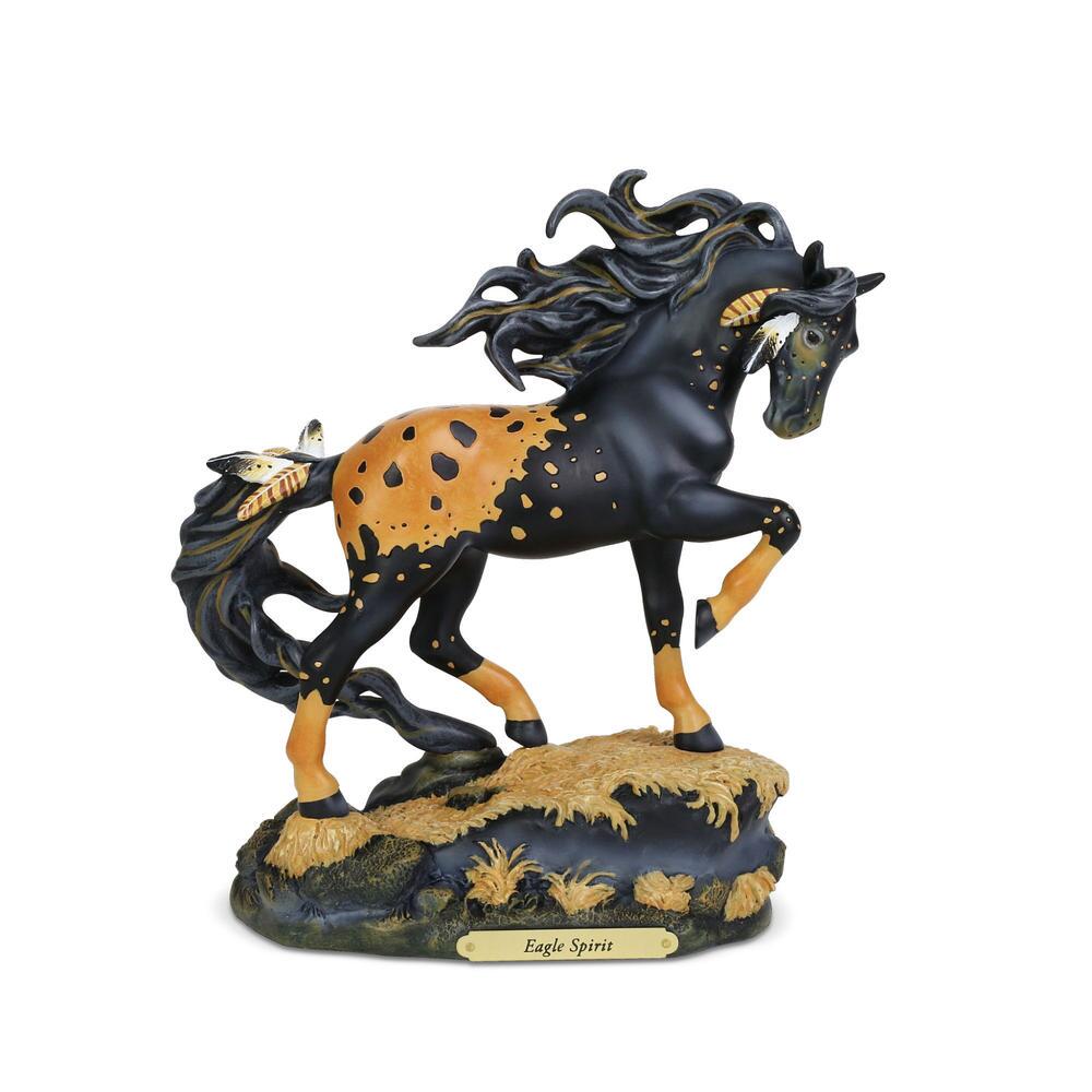 Painted Ponies Eagle Spirit Resin Horse Figurine 9.25in H