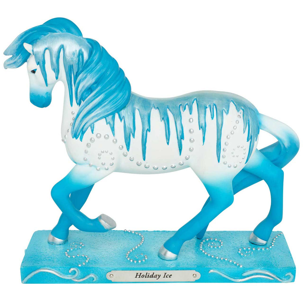 Painted Ponies  Holiday Ice Horse Figurine
