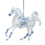 Painted Ponies Snow Crystal Horse Ornament