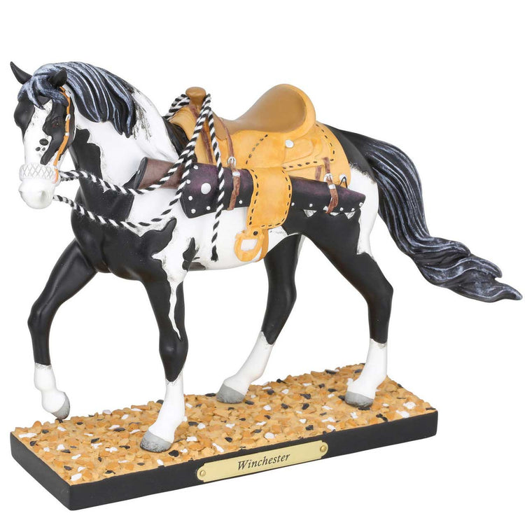 Trail of Painted Ponies Winchester Figurine, 7.25 Inch