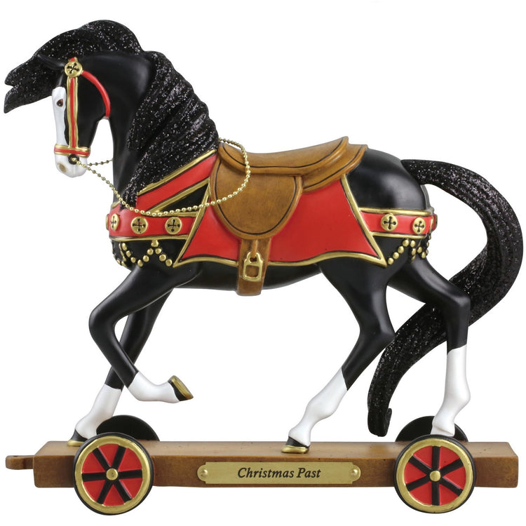 Enesco Trail of Painted Ponies Christmas Past Figurine, 7.75 Inch,