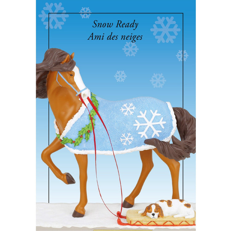 Enesco Trail of Painted Ponies Snow Ready Figurine, 7.28 Inch