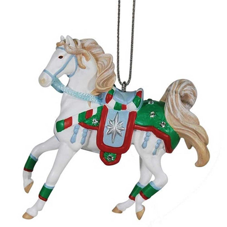 Trail of Painted Ponies Christmas Crystals Hanging Ornament, 2.8 Inch