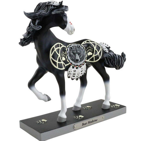 Trail of Painted Ponies Bear Medicine, Figurine, 7.25in H