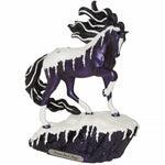 Trail of Painted Ponies Frosted Black Magic 20 Year Anniversary Horse Figurine 9.4in H