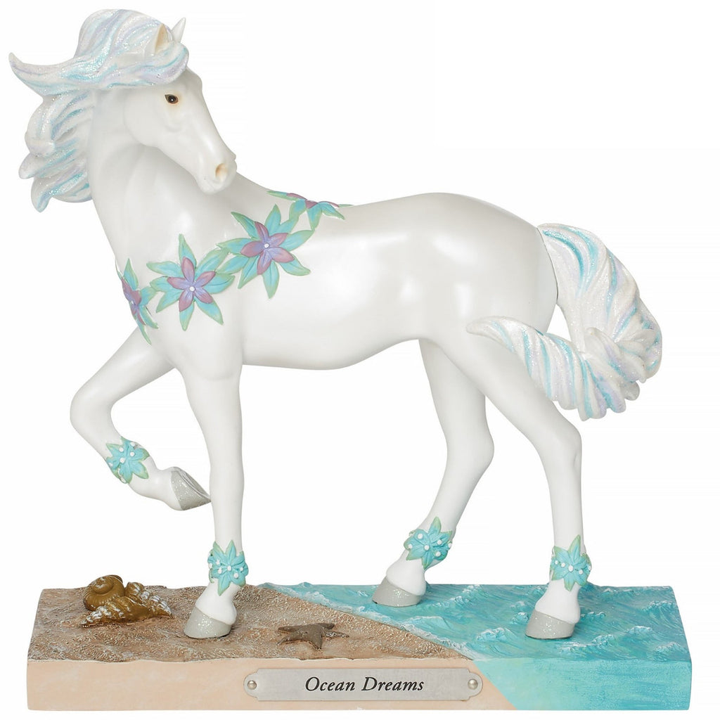 Trail of Painted Ponies Ocean Dream Horse Figurine 7.5in H