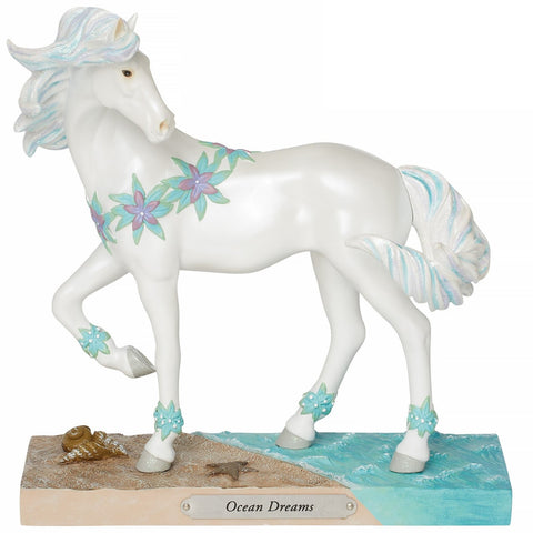 Trail of Painted Ponies Ocean Dream Horse Figurine 7.5in H