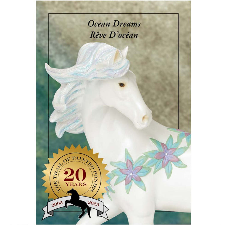 Trail of Painted Ponies Ocean Dream Horse Figurine 7.5in H