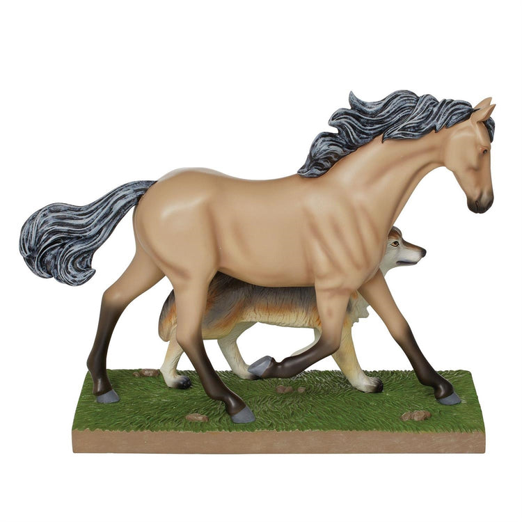Trail of Painted Ponies Voice of the Wild Horse Figurine 7.4in H