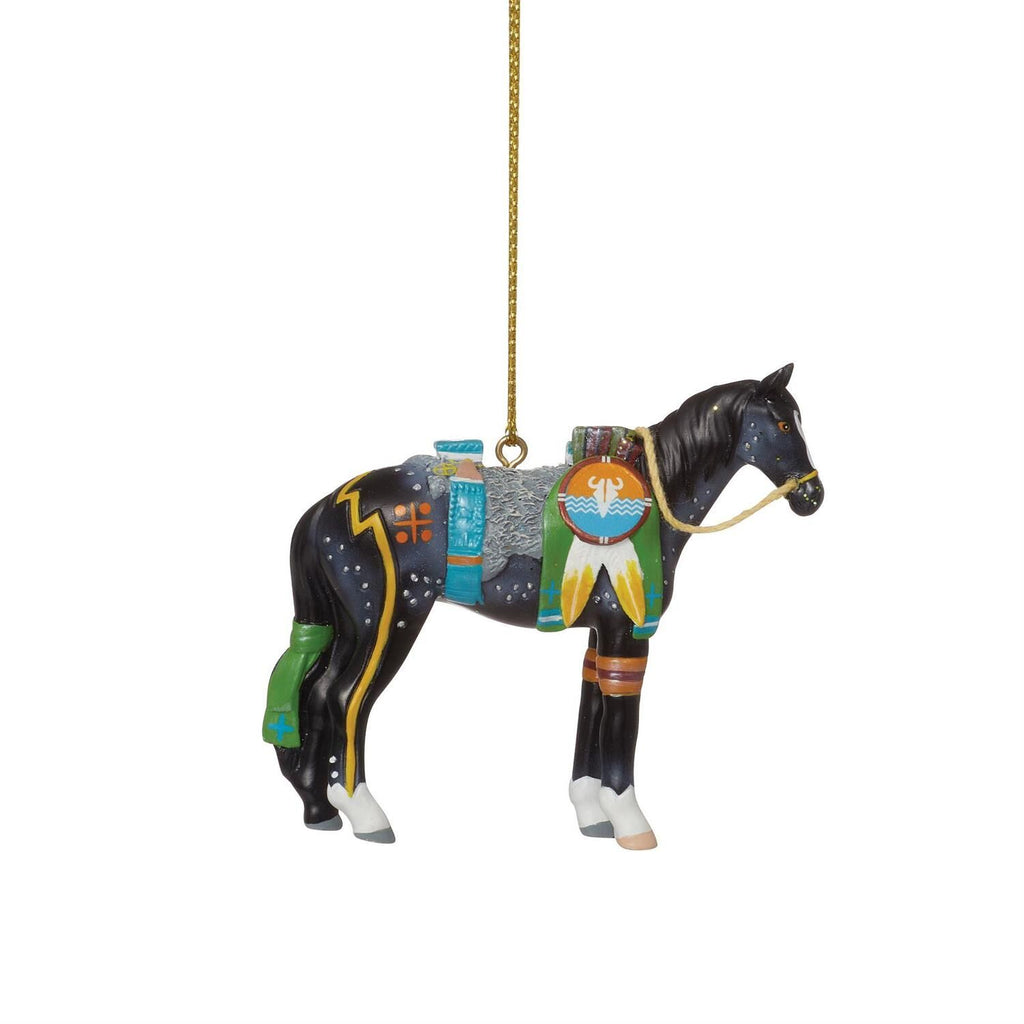 Enesco Trail of Painted Ponies War Magic Christmas Horse Ornament 2.5in H